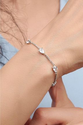 دستبند نقره زنانه 925 عیار Tmt Silver - کد 680319518