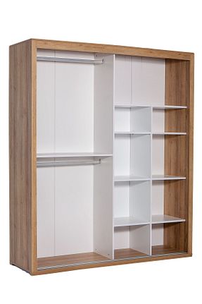 کمد و کمد لباس سفید Sürgülü Modalife - کد 680429773
