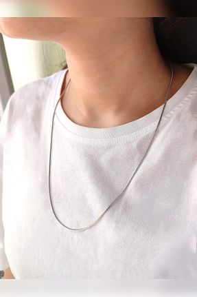 گردنبند استیل ( فولاد ) زنانه استیل ضد زنگ THE Steel - کد 680835251