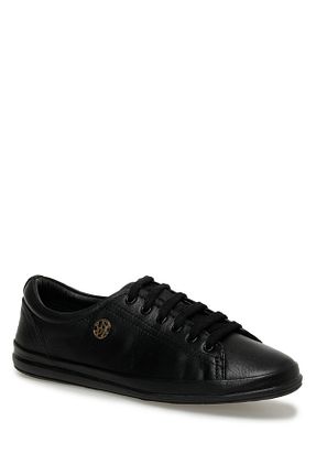 کفش کژوال مشکی زنانه چرم خالص U.S. Polo Assn. - کد 680927103