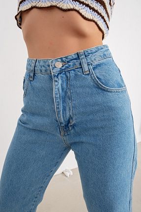 شلوار جین آبی زنانه رگولار Trn JNS - کد 679428337