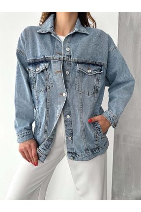 کت آبی زنانه Boyfriend efstyle - کد 679588266