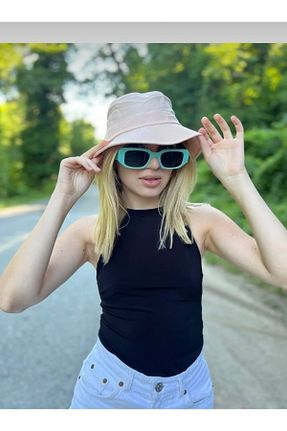 کلاه بژ زنانه پنبه ای MSASTYLE - کد 679592046