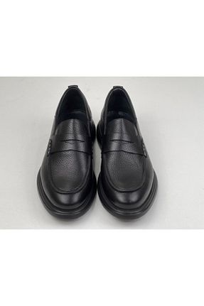 کفش آکسفورد مشکی مردانه چرم خالص balecca - کد 679894283