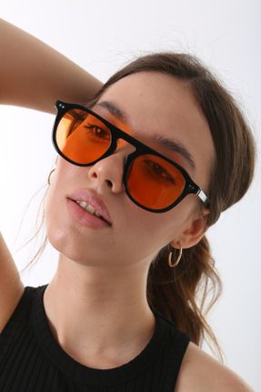 عینک آفتابی مشکی زنانه 51 UV400 سایه روشن هندسی کد 680114537