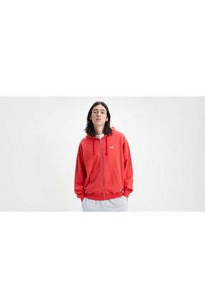 سوئیشرت قرمز مردانه ساده Levi