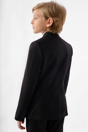 کت و شلوار مشکی بچه گانه یقه شکاف دار Doctor junior - کد 672387718