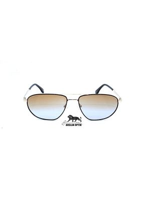 عینک آفتابی طلائی زنانه پلاریزه Dunlop - کد 97956975