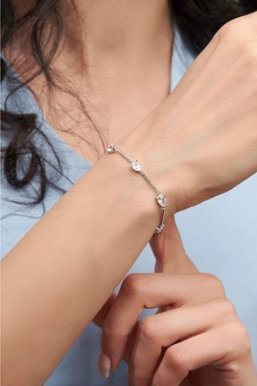 دستبند نقره زنانه 925 عیار Tmt Silver - کد 680319518