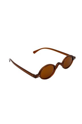 عینک آفتابی قهوه ای زنانه UV400 Miniso - کد 680333659