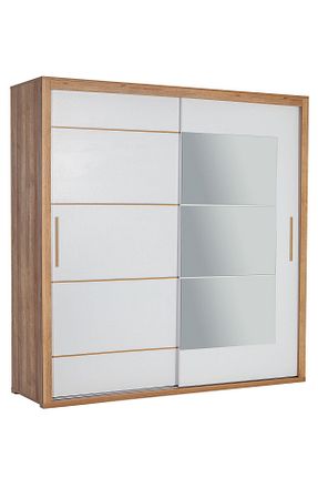 کمد و کمد لباس سفید Sürgülü Modalife - کد 680438583