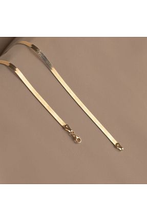 گردنبند نقره طلائی زنانه 925 عیار Dkmn Silver - کد 680448485