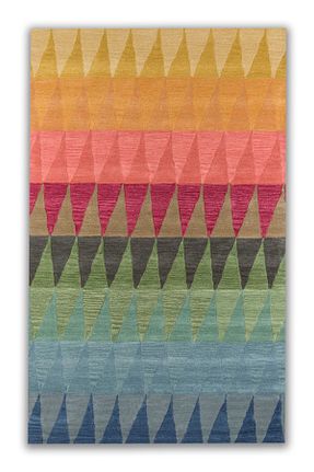 فرش رنگی قابل شستشو Rugs Modern Halı - کد 681115483