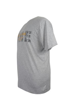 تی شرت طوسی مردانه سایز بزرگ تکی کد 681260526