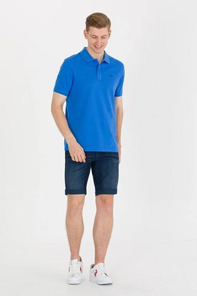 پولوشرت سرمه ای مردانه %100 پنبه U.S. Polo Assn. - کد 680999326