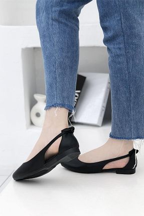 بابت مشکی زنانه چرم مصنوعی CihanShoes - کد 681605915