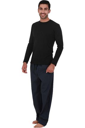 ست لباس راحتی مشکی مردانه ساده TheDon - کد 681863178
