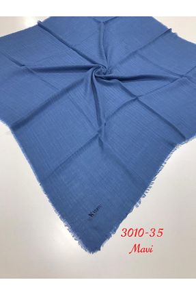 روسری آبی پنبه ای Madam Boutique - کد 682064686