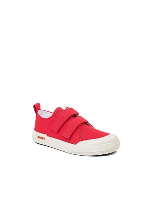 کفش اسنیکر قرمز بچه گانه چسبی ARZEN BEBE - کد 681503057