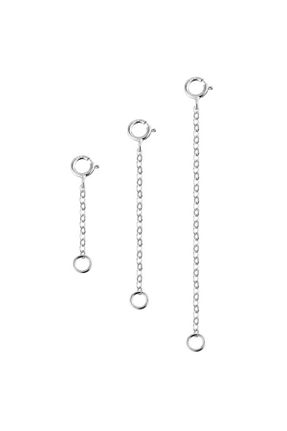 گردنبند نقره سفید زنانه 925 عیار Huarz - کد 681611825