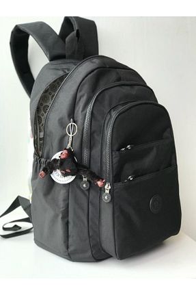 کیف مدرسه مشکی زنانه پارچه ای Kılinkır - کد 681670257