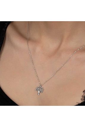 گردنبند نقره زنانه 925 عیار Swarovski - کد 681420767