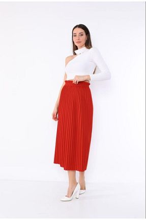 دامن نارنجی زنانه لیکرا Nacar - کد 89024197