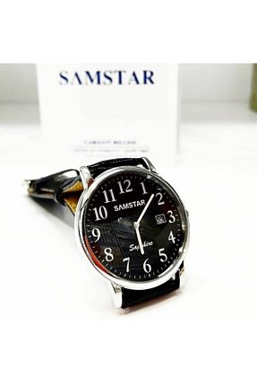 ساعت مچی مشکی زنانه 41-45 میلی متر Samstar - کد 89637325