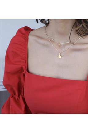 گردنبند جواهر طلائی زنانه ROSALINDA COLLECTION - کد 89764039