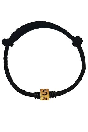 دستبند نقره زرد زنانه 925 عیار Silver Bazaar - کد 90132439