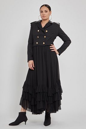 ترنچکت مشکی زنانه پلی استر VERDA - کد 90402855