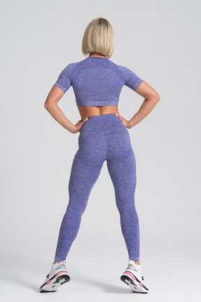 ساق شلواری اسپرت بنفش زنانه بلند Fashiontayt - کد 91783713