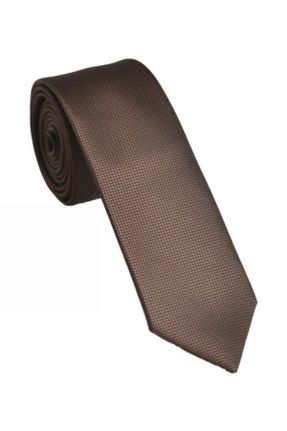 کراوات قهوه ای مردانه میکروفیبر Standart کد 95271468