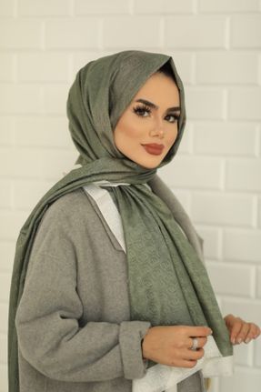 شال سبز زنانه پلی استر کد 95642092