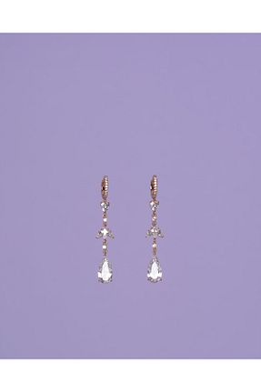 گوشواره استیل (فولاد) طلائی زنانه استیل (فولاد) Venüs Accessory - کد 667098958