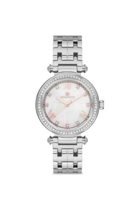 ساعت مچی سفید زنانه فولاد ( استیل ) تقویم کد 199001897