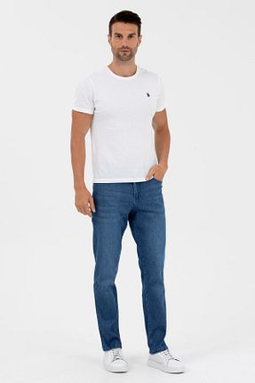 شلوار جین آبی مردانه پاچه تنگ U.S. Polo Assn. - کد 682304930
