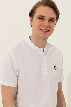 تیشرت سفید مردانه رگولار U.S. Polo Assn. - کد 682359720