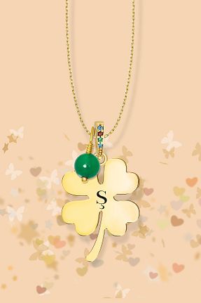 گردنبند نقره طلائی زنانه 925 عیار Tasarlatak - کد 681602744