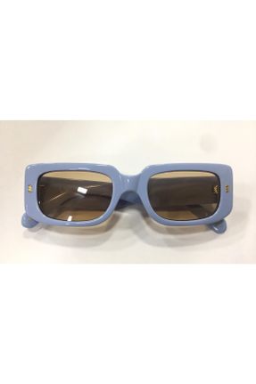 عینک آفتابی آبی زنانه 51 UV400 فلزی کد 682804804