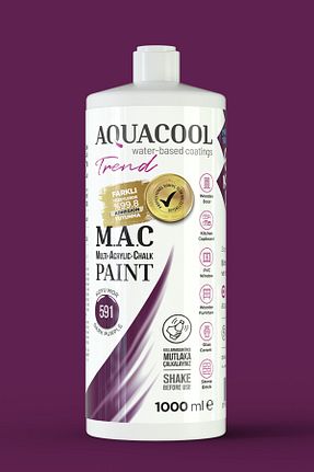 رنگ اکریلیک بنفش AQUA COOL - کد 682772805