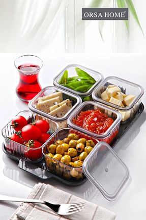 ظرف نگهداری نارنجی پلاستیک ORSA HOME - کد 656091602