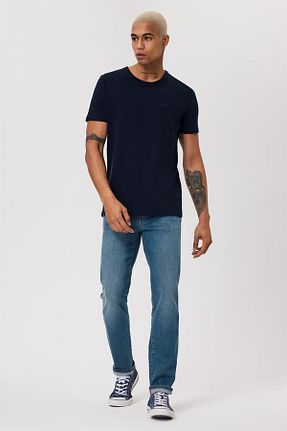 تیشرت سرمه ای مردانه رگولار Lee Cooper - کد 683153402