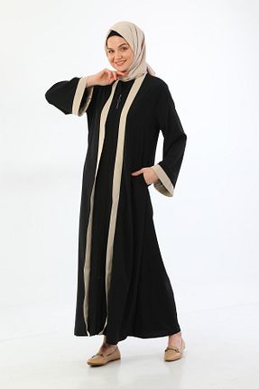 کلاه و ابایا بژ زنانه پنبه ای FABQA - کد 683431212