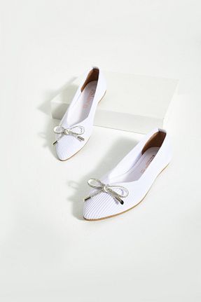 بابت سفید زنانه پارچه ای ICELAKE - کد 683638558