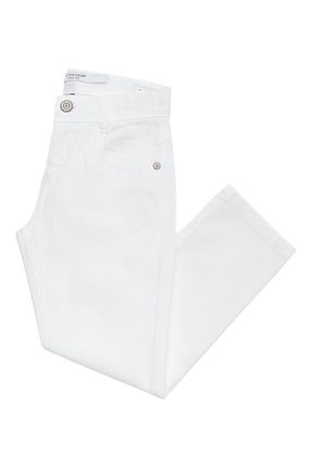 شلوار سفید مردانه بافتنی U.S. Polo Assn. - کد 683652114