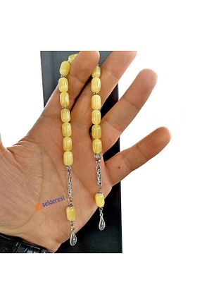 تسبیح زرد کهربا Selderesi - کد 683050198