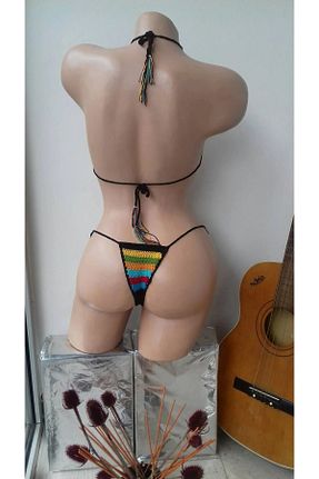 ست بیکینی مشکی زنانه پنبه ای Major Butik - کد 683108613