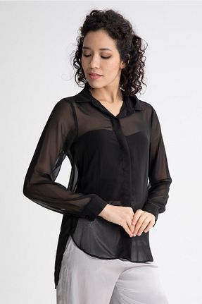 پیراهن مشکی زنانه رگولار MD trend - کد 683377617