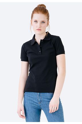 تیشرت مشکی زنانه اسلیم فیت JAHR MARC - کد 192295740